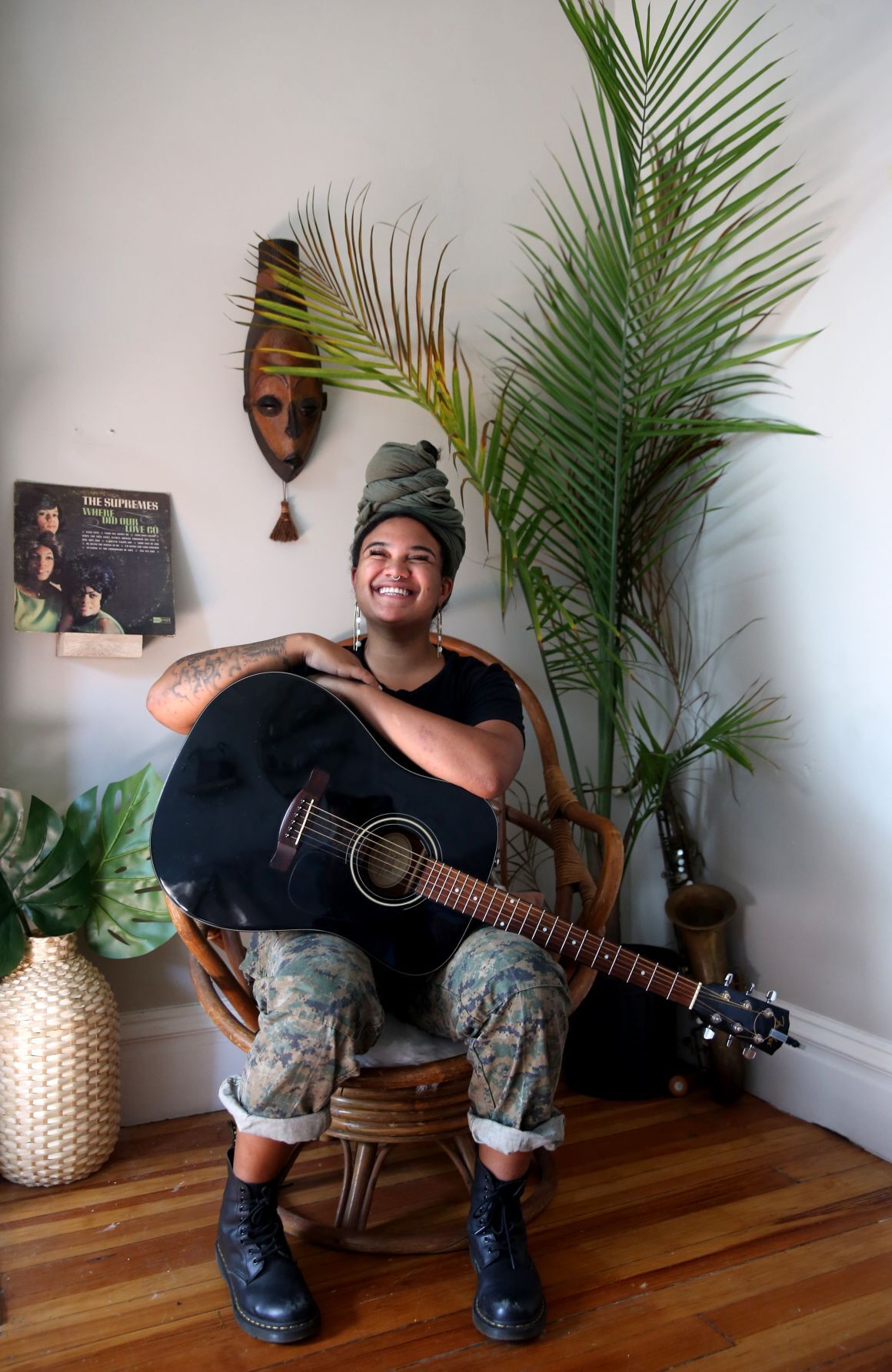 At home with musical artist Tonina Saputo
